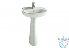 Раковина c пьедесталом 55 см Vitra Normus 9600B003-7650