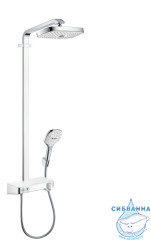 Душевая система Hansgrohe Raindance Select E 300 2jet Showerpipe 27126400