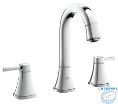 Смеситель для раковины Grohe Grandera 20389000 (с донным клапаном)