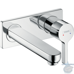 Смеситель для раковины Hansgrohe Metris S 31163000 (хром)