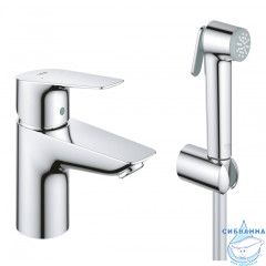 Смеситель с гигиеническим душем Grohe BauEdge 23757001 (хром )