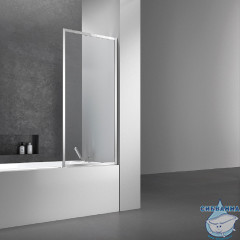 Шторка для ванны Vincea 70х140 профиль хром, стекло прозрачное VSB-41700CL