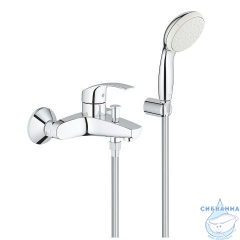 Смеситель для ванны Grohe Eurosmart 3330220A (хром)