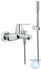 Смеситель для ванны Grohe Eurosmart Cosmopolitan с душевым гарнитуром 32832000