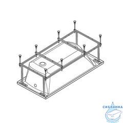 Монтажный комплект Santek для ванны Корсика 180х80