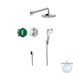 Душевая система Hansgrohe Croma 190 1 режим 27295000 (хром)