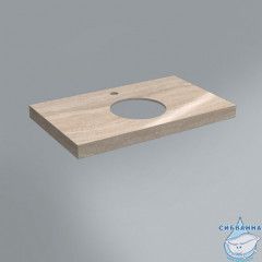 Столешница из плитки Kerama Marazzi Canaletto 80 см песочный