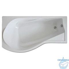 Акриловая ванна Bas Капри 170х95 L с ножками