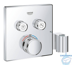 Встраиваемый термостатический смеситель для ванны Grohe SmartControl 29125000