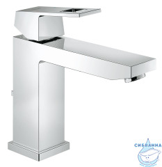 Смеситель для раковины Grohe Eurocube 23445000 (с донным клапаном)