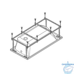 Монтажный комплект Santek для ванны Монако XL 170х75