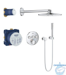 Душевая система Grohe Grohtherm SmartControl Perfect 310 2 режима струи 34705000