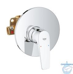 Смеситель для душа встраиваемый Grohe BauFlow 29112000 (хром)