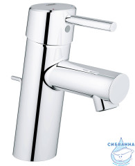 Смеситель для раковины Grohe Concetto 32204001 (с донным клапаном)