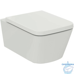 Унитаз подвесной безободковый Ideal Standard Blend Cube T368601 с сиденьем Soft Close (микролифт)