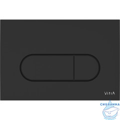  Кнопка смыва VitrA  Root Round 740-2211 черный матовый