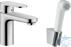  Смеситель с гигиеническим душем Hansgrohe Vernis 71215000 (хром)