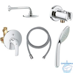 Душевая система Grohe Eurosmart 124440 (хром)