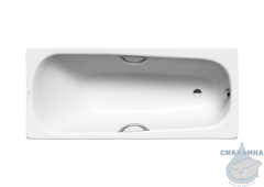 Стальная ванна Kaldewei Saniform Plus Star 334 170x73 standard с отверстиями для ручек и ножками