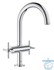 Смеситель для раковины Grohe Atrio New 21019003 (с донным клапаном)