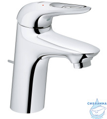 Смеситель для раковины Grohe Eurostyle new 33558003  (с донным клапаном)