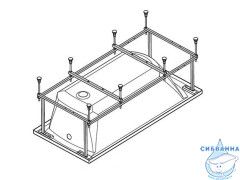 Монтажный комплект Santek для ванны Каледония 160х75