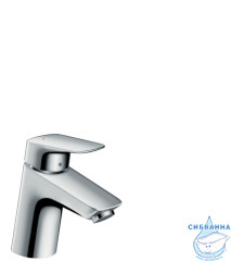 Смеситель для раковины Hansgrohe Logis 71077000 (с донным клапаном)